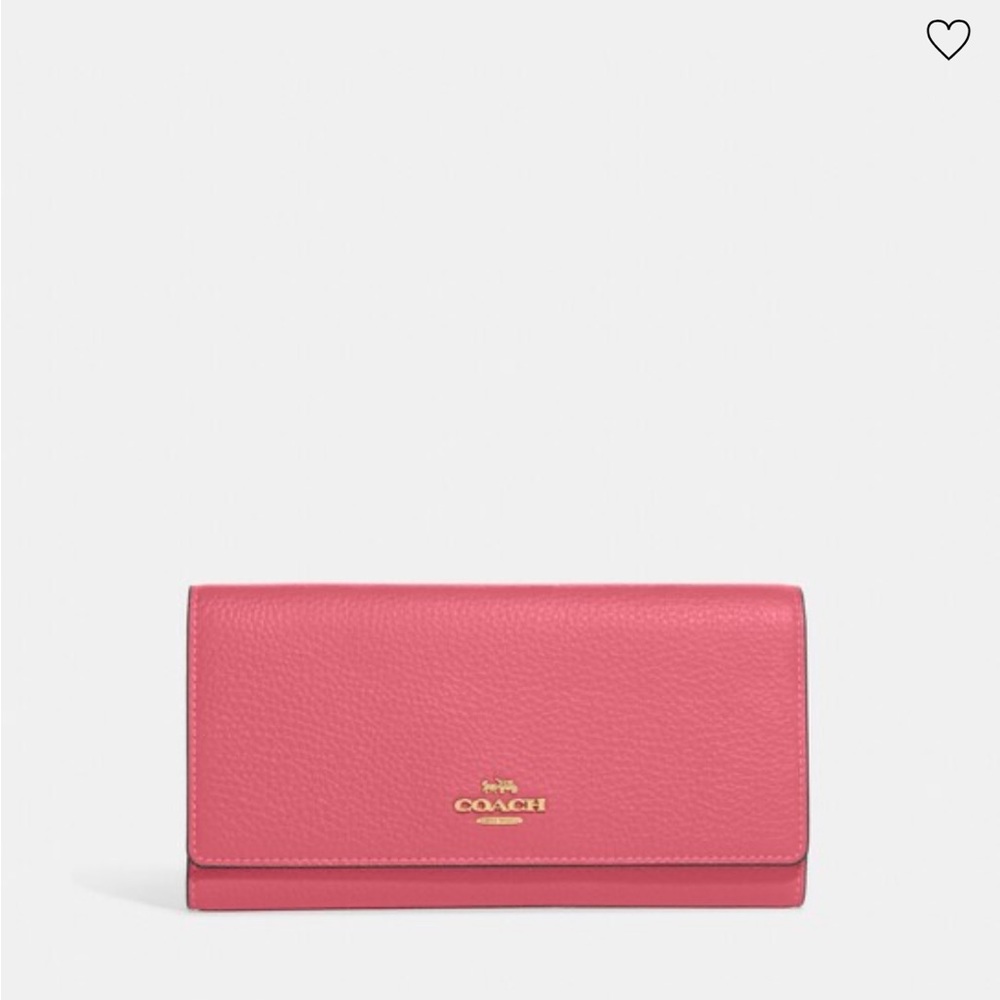 Slim trifold wallet